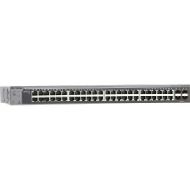Netgear Prosafe S3300-52x-poe+ (48-port Poe+ Gigabit Stackable Smart Switch 4x10g Ports) Gs752txp-100ajs
