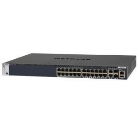 Netgear M4300-28g 24-port Fully Managed Stackable Layer 3 Switch (24 X 1g Ports With 2 X 10gbase-t