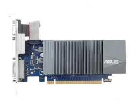 Asus Geforce Gt710 Silent Edition Pci Express 2.0 2gb 64-bit Ddr3 954mhz D-sub/ Dvi/ Hdmi/ Hdcp With