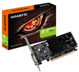 Gigabyte Gf Gtx 1030 Low Profile Pcie X16 2gb Gddr5 Dvi Hdmi 3yr Gv-n1030d5-2gl