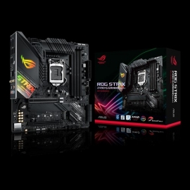 Asus Rog Strix Z490-G Gaming(Wi-Fi) Intel® Z490 LGA 1200 micro ATX Gaming Motherboard featuring 14 Power Stages, DDR4 4600, AI Overclocking