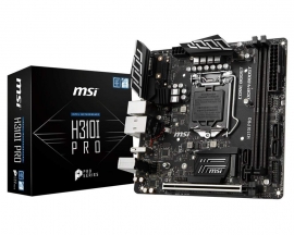 Msi Pro Series Intel Coffee Lake H310 Lga 1151 Ddr4 Onboard Graphics Mini Itx Motherboard H310i