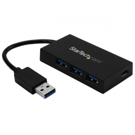 Startech 4-port Usb Hub - Usb 3.0 - Usb-a To 3x Usb-a And 1x Usb-c - Includes Power Adapter Hb30a3a1csfs