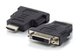 Generic Adapter: Hdmi(m) To Dvi(f) (dual Link 24 + 1) T024n Hdmi-dvi-mf