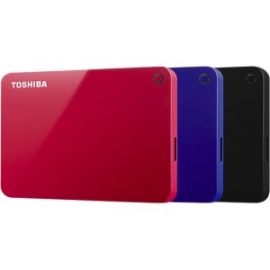 Toshiba Canvio Advance V9 Usb 3.0 Portable External Hard Drive 2tb (blue) Hdtc920al3aa
