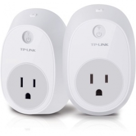 Tp-link 2-pack Wifi Smart Plug 2.4ghz 802.11bgn Works With Tp-link Home Automation App Kasa Local
