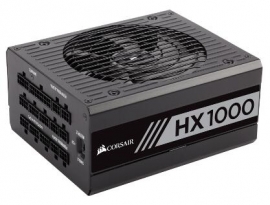 Corsair Power Supply: 1000w 80 Plus Platinum High Performance 135mm Fan Fully Modular Atx Psu Hx1000