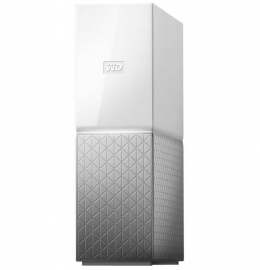 Western Digital WD My Cloud Home NAS 6TB Personal Cloud Storage 1xGigabit LAN 1xUSB3.0  WDBVXC0060HWT-SESN