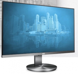 Aoc 27in Ah-ips Full Hd Dp Hdmi Vga 5ms Flicker Free Speakers & Vesa 100x100mm I2790vq/75