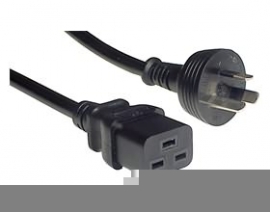 4cabling Iec C19 To Mains 15a Power Lead 2m 011.180.0043