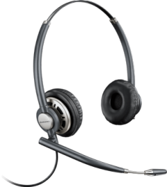 Plantronics Encorepro Hw720D Over-The-Head Binaural Digital Series Corded Headset Top 78716-101