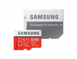 Samsung Evo Plus Microsd Card 100 Mb/ S (Sd Adapter) Mb-Mc512Ga Ffcsam512Gmcga