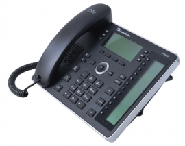 Audiocodes Ip440 Ip Phone Gbe Black 6 Lines 2 Ethernet 18 Programmable Keys 256x128 Lcd Ip440hdeg