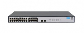Hp 1420-24g-2sfp Switch, 24 Xgig Ports + 2 X Sfp Ports, Unmanaged, Life Wty Jh017a