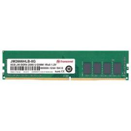 Transcend 8Gb Jm Ddr4 2666 U-Dimm 1Rx8 1Gx8 Cl19 1.2V - U Dimm Jm2666Hlb-8G