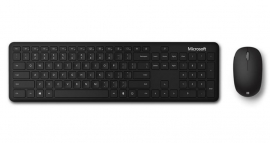 Microsoft Bluetooth Desktop Bluetooth Mouse & Keyboard Black QHG-00017