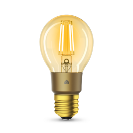 Tp-Link Smart Wi-Fi Led Filament Bulb With Dimmable Light Warm Amber 2700K E27 2Yr Kl60