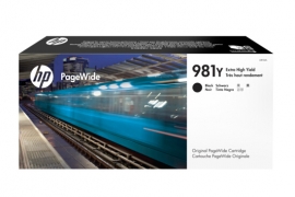 Hp 981y Black Original Pagewide Cartridge L0r16a