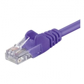 Shintaro Cat5e Patch Lead Purple 0.5m (new Retail Pack) Shcat5e05mpur-r