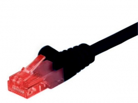 Shintaro Cat6 Patch Lead Black 2m Shcat62mblk-r