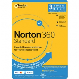 Norton 360 Standard 1 User 3 Device Oem 21396503