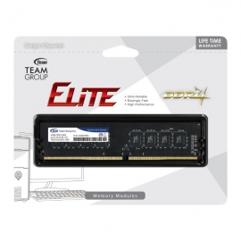 Team Group Ddr4 2400mhz Pc4-19200 16gb (16gbx1) Dimm 16-16-16-39 1.2v Elite Ted416g2400c1601
