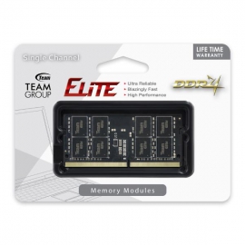 Team Elite Sodimm Pc-19200 Ddr4 2400mhz 1x8gb Cl16 260pin, 1.2v Ted48g2400c16-s01