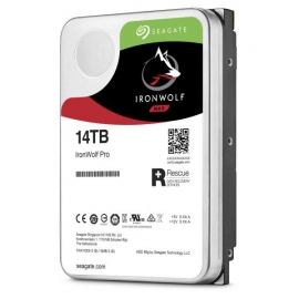 Seagate Ironwolf Pro Nas 14tb St14000ne0008 3.5" Internal Sata 6gb/ S 7200rpm 256mb Cache 5 Year