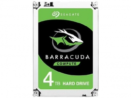 Seagate Hdd 3.5" Internal 6gb/s Sata 4tb Desktop Hdd (barracuda), Variable Rpm, 2 Year Warranty 