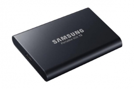 Samsung T5 Portable Ssd 2tb/up To 540mb/sec/deep Black/51g Mu-pa2t0b/ww