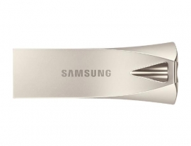 Samsung Usb 3.1 256Gb Flash Drive Bar Plus- Champaign Silver Muf-256Be3/ Apc