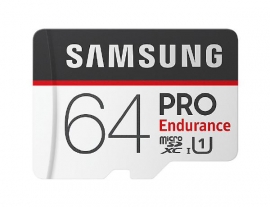 Samsung Pro Endurance Micro Sdcard (sd Adapter) 64gb Mb-mj64ga/apc
