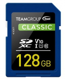 Team Classic SD Memory Card 128 Gb Tsdxc128Giv1001