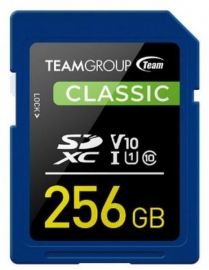Team Classic Sd Memory Card 256GbTsdxc256Giv1001