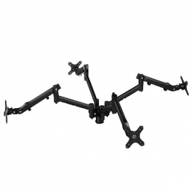 Atdec Systema Sqs10b Quad Monitor Mounting Kit - 4x Dynamic Spring Assisted Monitor Arms With 100mm
