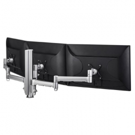 Atdec Awm Triple Monitor Arm Solution - 710Mm &Amp; 130Mm Articulating Arms - 400Mm Post - Bolt - Silver Awms-3-137140B-S