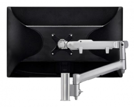 Atdec Awm Single Monitor Arm Solution - Dynamic Arm - 135Mm Post - F Clamp - Black Awms-D13F-B