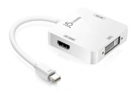 J5create Jda173 Mini Displayport To 4k Displayport/4k Hdmi/dvi Adapter Jda173
