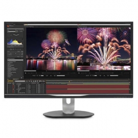 Philips Monitor 31.5" 16:9 Led 328p6aubreb 2k 2560x1440 T/ S/ P/ Has Input: Vga/ Dp/ Hdmi/ Usb-c/