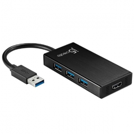 J5Create Juh450 Usb 3.0 Hdmi 3-Port Hub Juh450