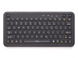 Ikey Bt-80-03 Rechargeable Rugged Bluetooth Keyboard For Windows/ Android (vesa Mount) Bt-80-03