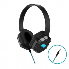 Gumdrop Droptech B1 Rugged Headphones - Compatible With All Devices With A 3.5Mm Headphone Jack (Bulk Packaged In Poly Bag - No Retail Packaging) 01H000 - Dt-Headphone-B1-