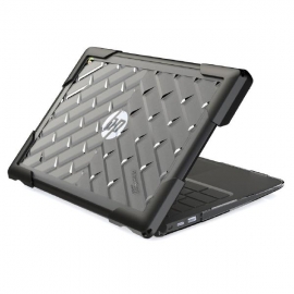 Gumdrop Bumptech Hp Chromebook G6 11" Case - Designed For: Hp Chromebook G6 11" Bt-hpcb11g6eecs-blk