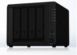 Synology Diskstation Ds418 4-bay 3.5" Diskless 2xgbe Nas (hmb), Realtek Rtd1296 Quad-core 1.4ghz