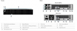 Synology Rackstation Rs2418+ 12-bay 3.5" Diskless 4xgbe Nas (2u Rack) (smb), Intel Atom 2.1ghz
