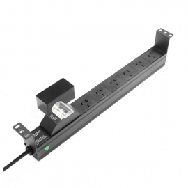 Powershield Rpr-6Hmcb Power Distribution Unit Unmanaged 6 Way Pdu With Australian Sockets - Horizontal Rpr-6Hmcb