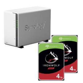 Synology Xnas Bundle - Synology Ds220J X 1 + 2 X St4000Vn008 (DS220j Bundle 2)