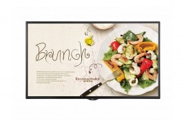 Lg Sm5ke 43" 16:9 Fhd Led 1920x1080 12ms Dsub Dvi Hdmi Serial Lan Vesa 3yr 43sm5ke-b