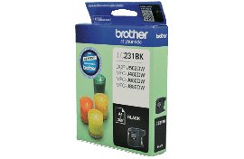 Brother Black Ink Cartridge To Suit Dcpj562Dw/ Mfcj480Dw/ Mfcj680Dw/ Mfcj880Dw - Up To 260 Pages Lc-231Bks