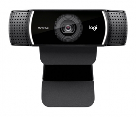 Logitech Webcam: C922 Pro Stream, USB Full HD 1080P (960-001090/1091)